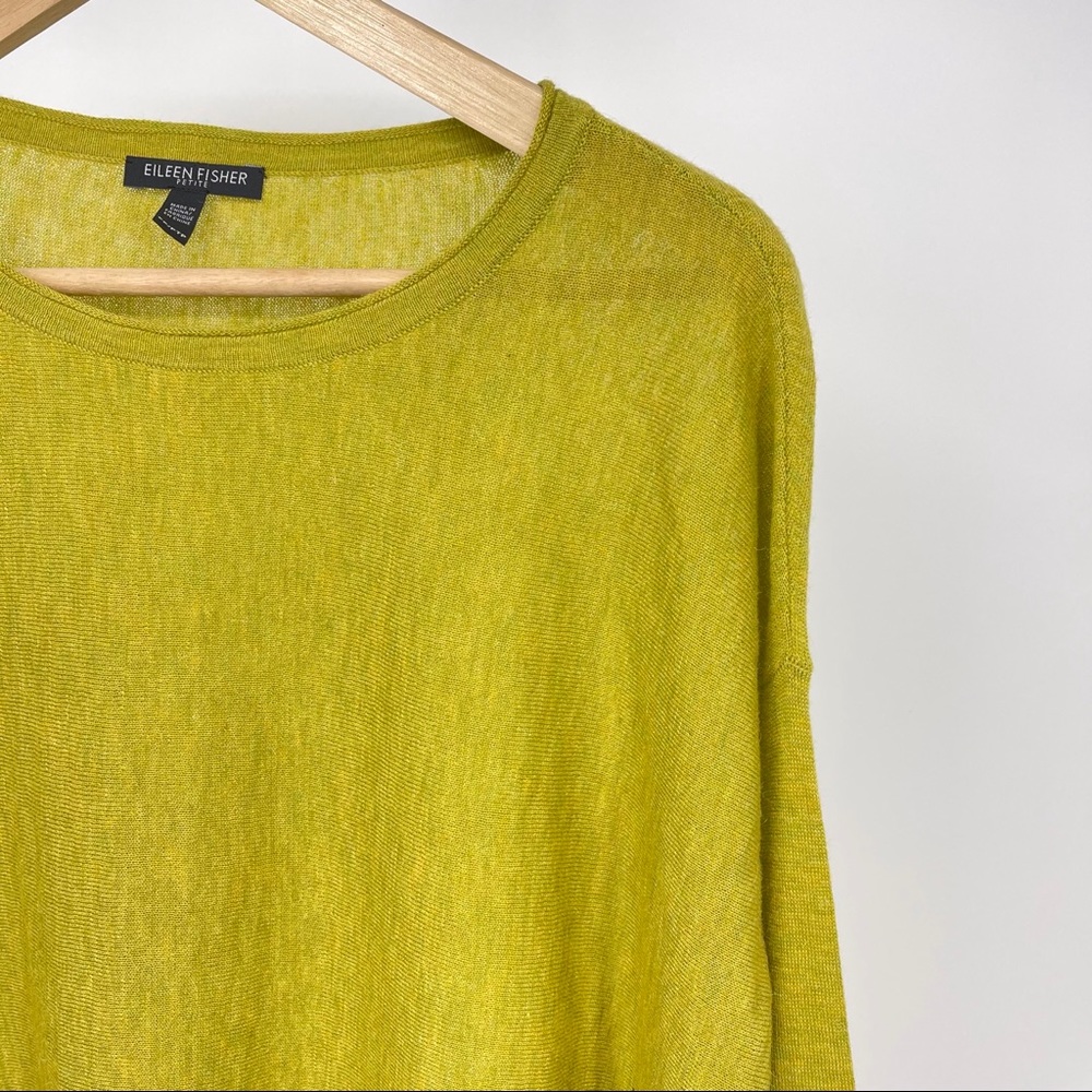 Eileen Fisher Scoop Neck Easy Top, Petite NWOT